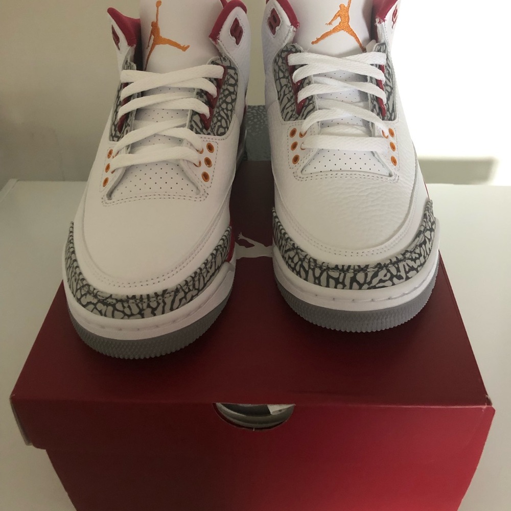 Nike AJ3 Air Jordan 3 Cardinal Red
